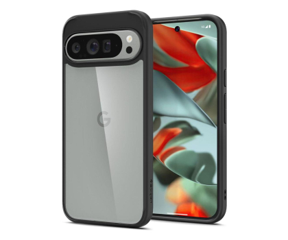 Etui do telefonów SPIGEN Ultra Hybrid do Google Pixel 9 Pro XL Matte Black ACS07724